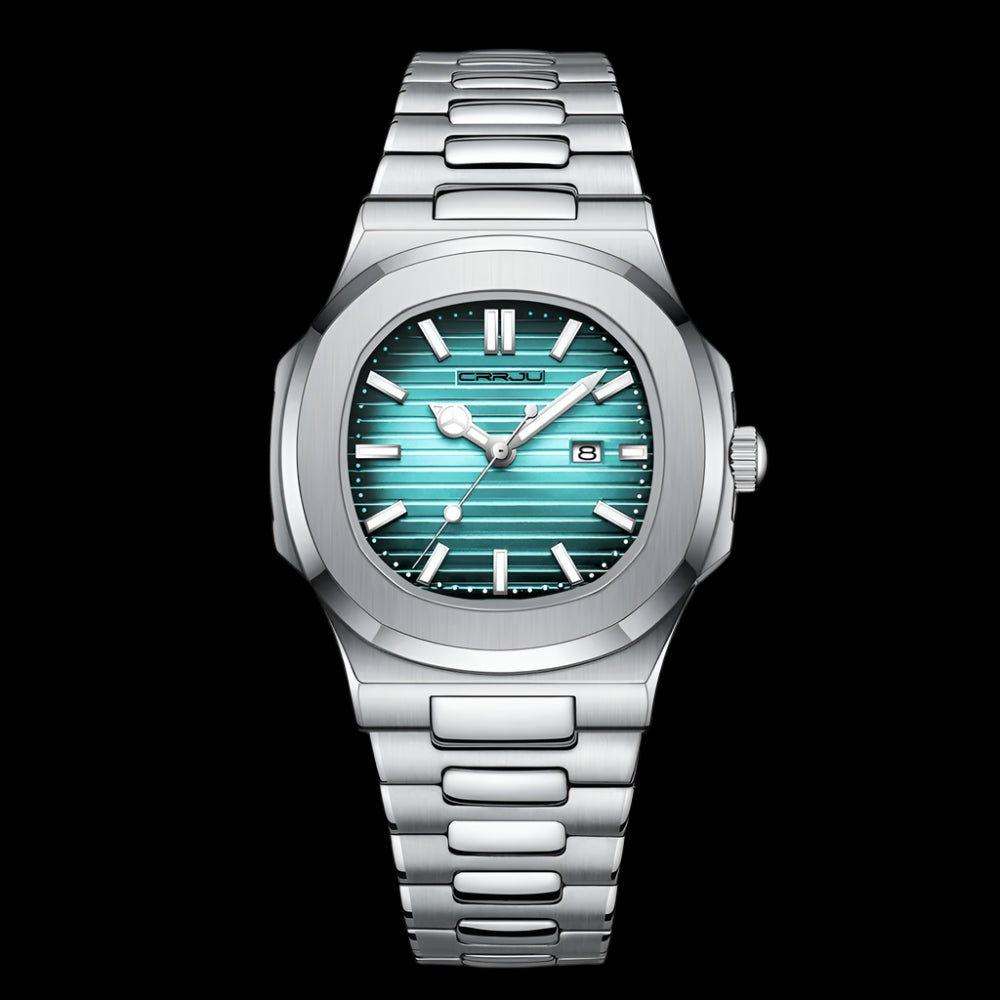 CRRJU Men’s Luxury Quartz Watch 2025 – Ultra-Weighted, Business Wristwatch