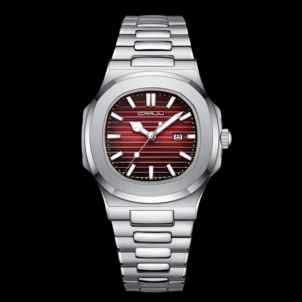CRRJU Men’s Luxury Quartz Watch 2025 – Ultra-Weighted, Business Wristwatch